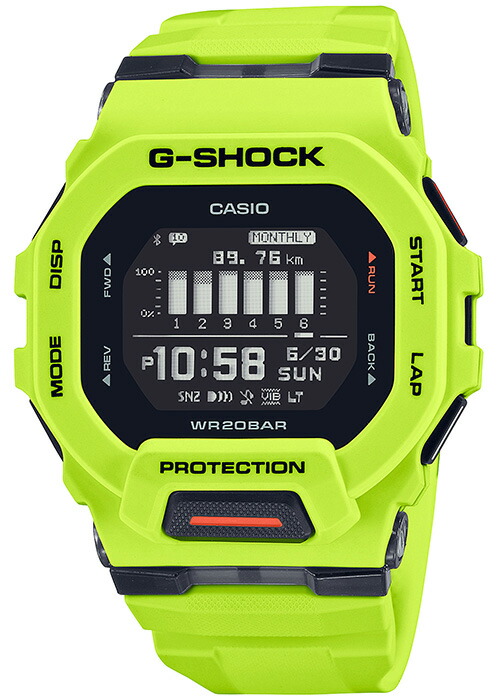 G-SQUAD G-SHOCK GBD-200シリーズ GBD-200-9JF メンズ 腕時計 電池式