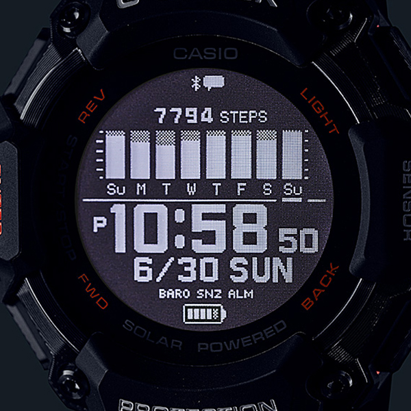 G-SHOCK G-SQUAD GBD-H2000シリーズ GBD-H2000-1AJR メンズ 腕時計 GPS