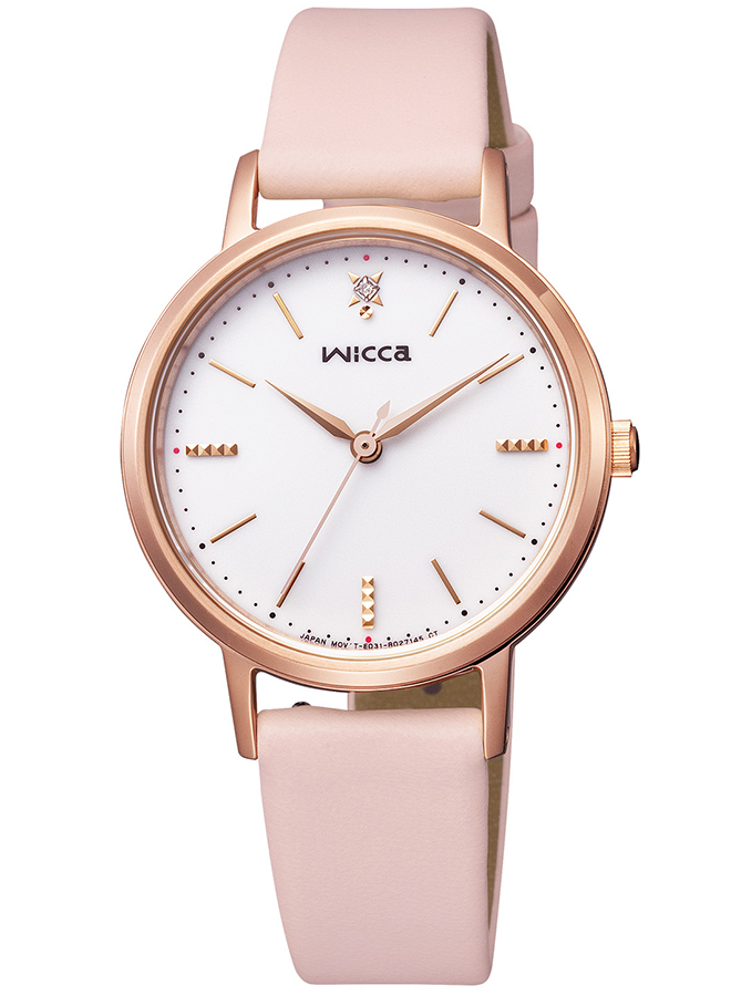 wicca（ウィッカ） シチズン ソーラー シンプルキュート KP5-166-14