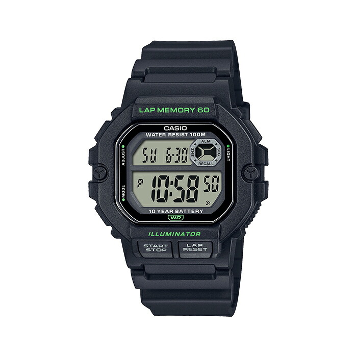 スポーツ デジタル 海外正規品 10年保証 CASIO SPORTS MEN カシオ WS