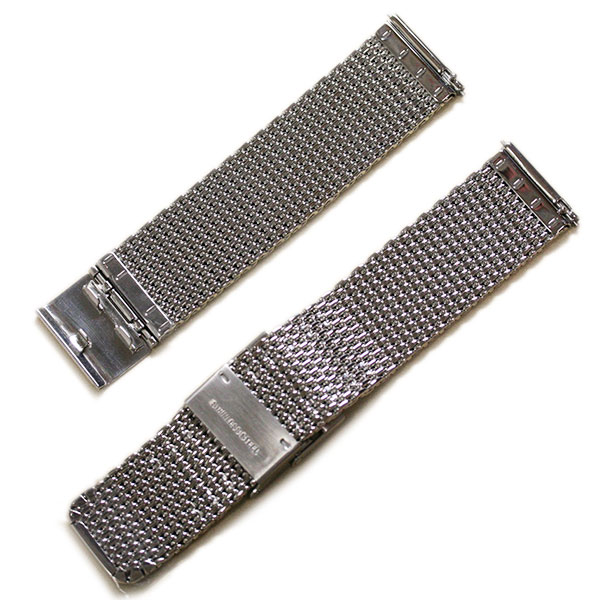 ロシェ バリ ミラネーゼ メタルブレスレット 金属 時計ベルト 20mm