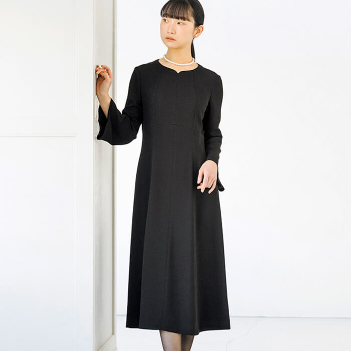 東京ソワール 50％OFF 喪服 ワンピース 単品 レディース ブラック