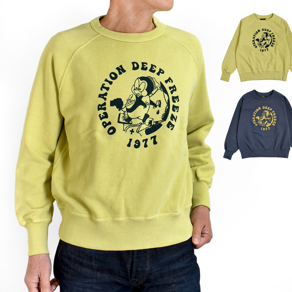 コリンボ COLIMBO スウェット LAGERGELD SWEAT RAGLAN SWEAT O.D.F.