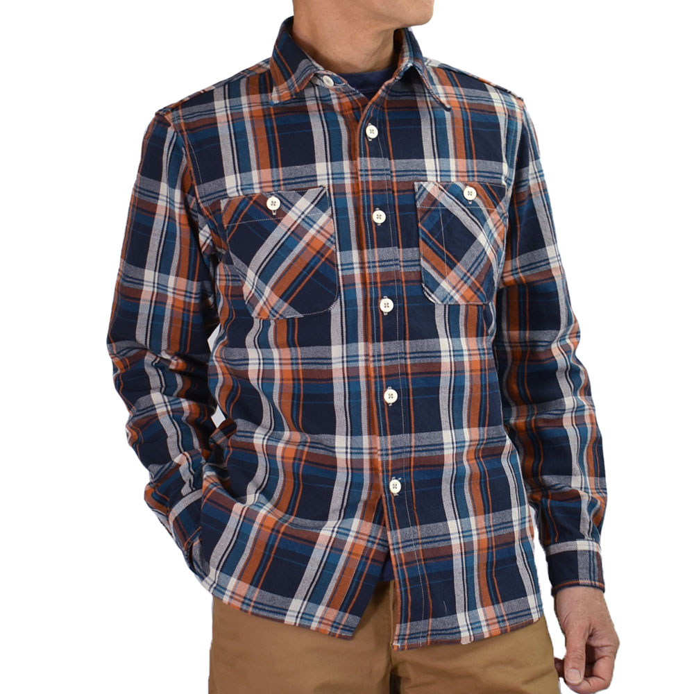 コリンボ COLIMBO シャツ CROW DOG FLANNEL SHIRT クロゥドッグ