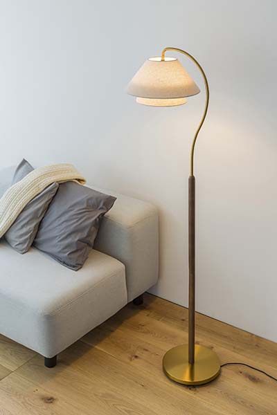 INTERFORM（インターフォルム） Nelke ネルケ フロアライト (白熱球