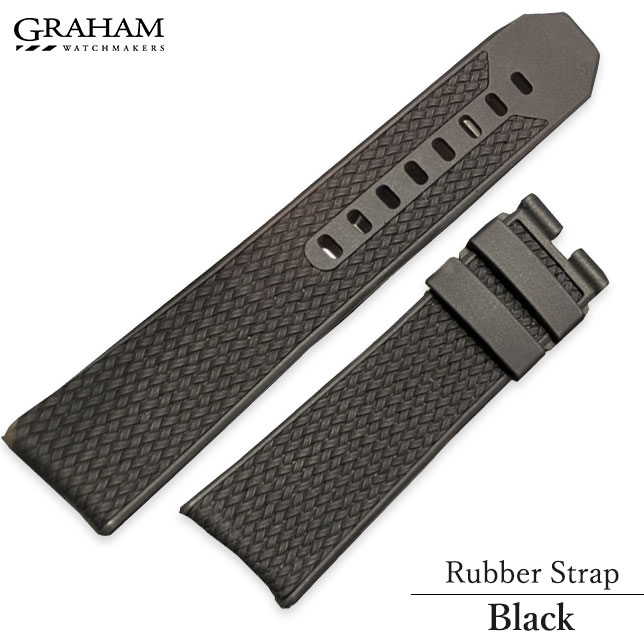 GRAHAM（グラハム） 正規品 グラハム腕時計 ラバーベルト 22mm 交換用