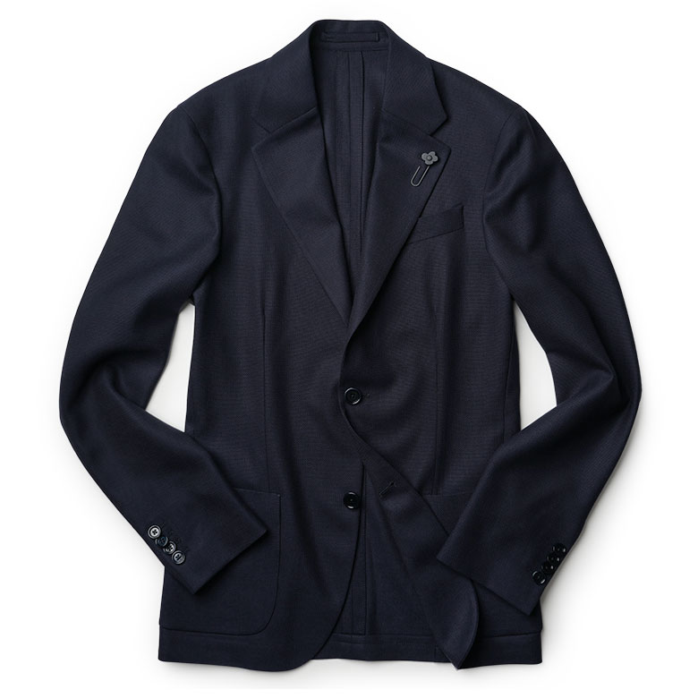 LARDINI（ラルディーニ） ジャケット ホップサック ウール100% EASY