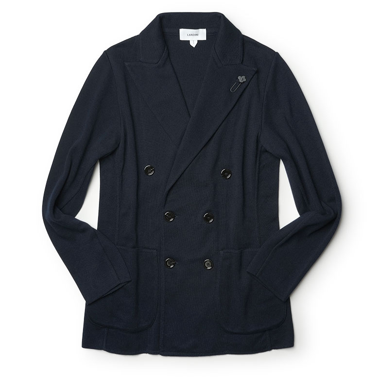 LARDINI（ラルディーニ） サマーニット ジャケット ダブル 12ゲージ