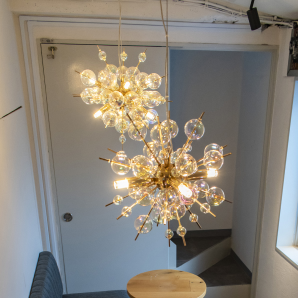 送料無料 OF-079/4GOAU オーロラ 4灯照明 ペンダント バブルシリーズの