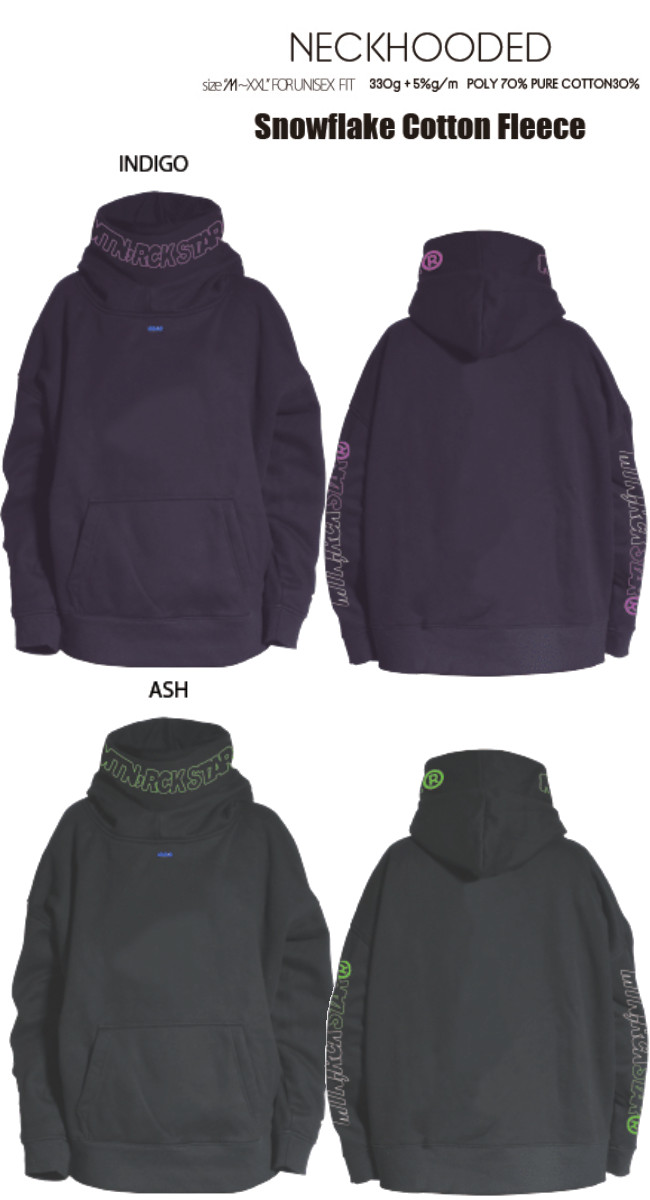 MTN.ROCK STAR マウンテンロックスター アーリーモデル NECK HOODED