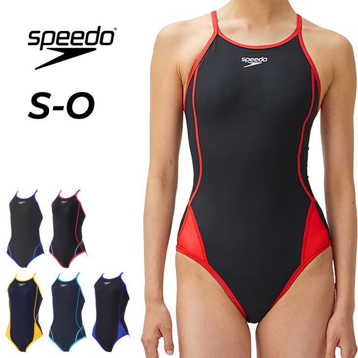 speedo（スピード） レディース 水泳 競泳 練習用水着 プッシュアップ