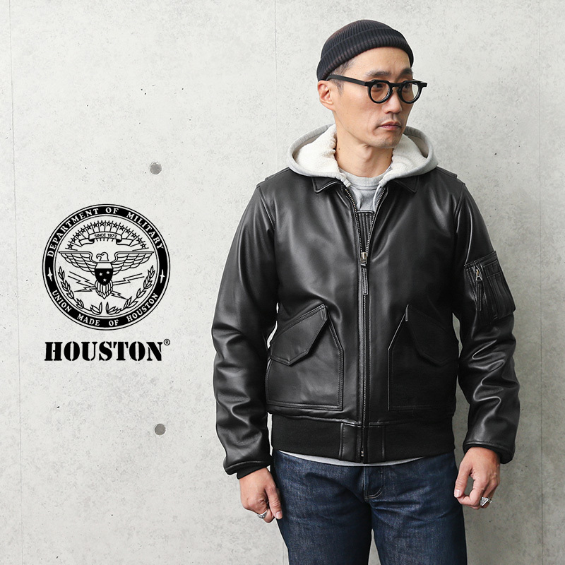 HOUSTON（ヒューストン） 8192 シープスキン レザー CWU-45P フライト