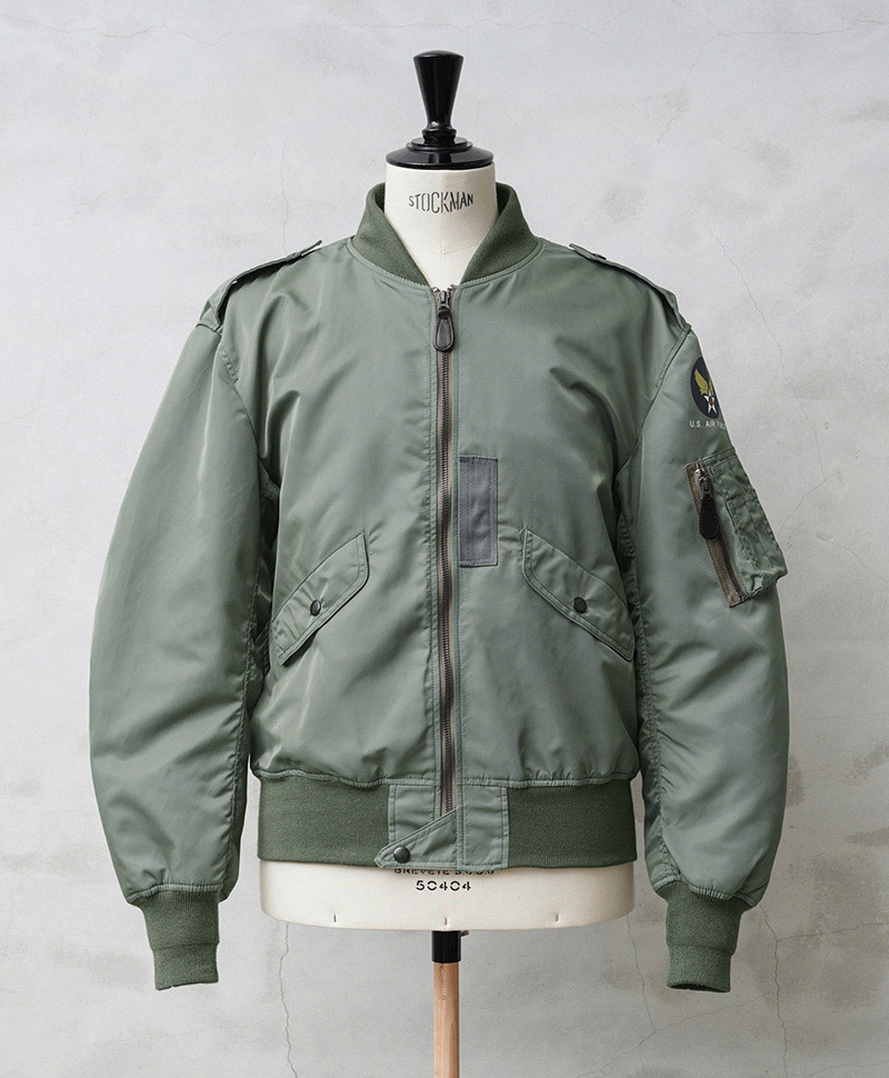 HOUSTON（ヒューストン） 米軍 L-2 フライトジャケット 日本製 メンズ