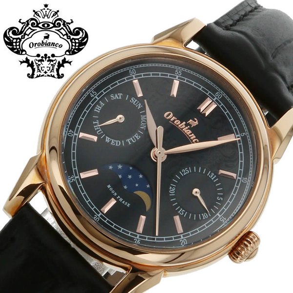 Orobianco（オロビアンコ） ムーンフェイズ 腕時計 ペア デザイン