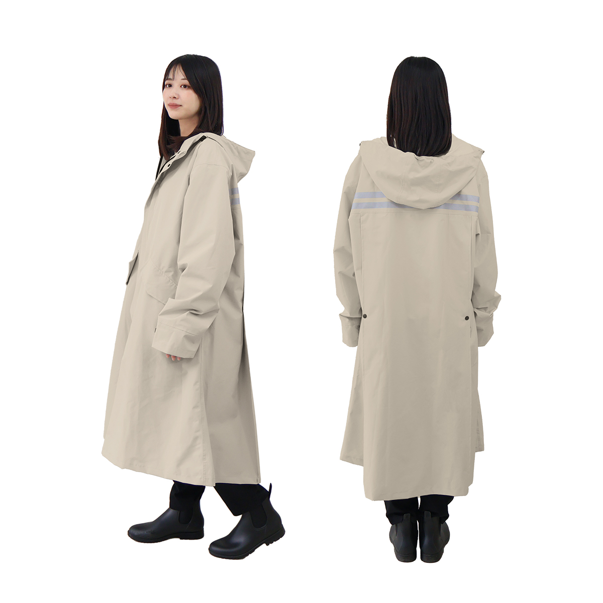 WEIMALL（ウェイモール） レインコート 自転車 リュック レディース