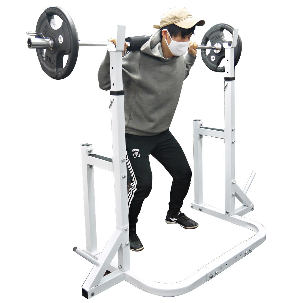 WILD FIT（ワイルドフィット） New スクワットスタンド 横幅伸縮可
