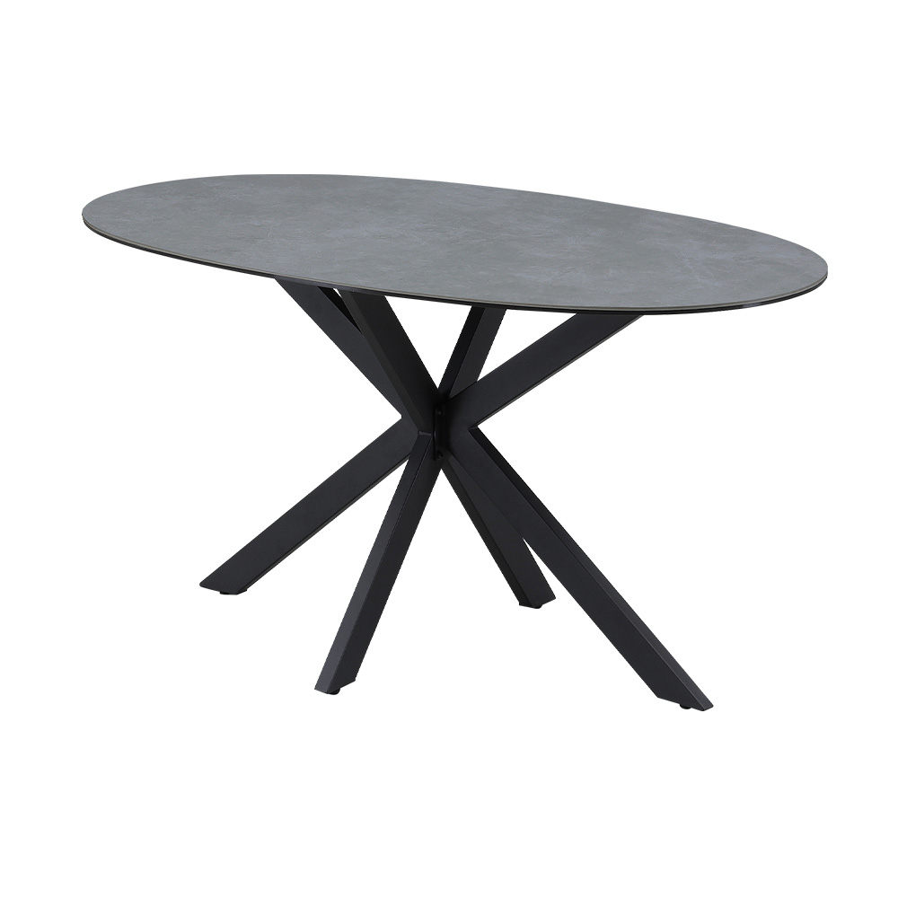 ダイニング テーブル 単品 幅140cm オーバル 楕円 4人 ダイニング