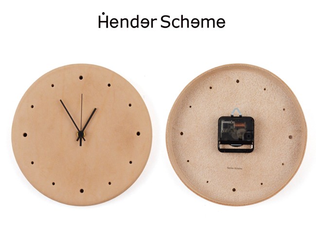 Hender Scheme（エンダースキーマ） クロック clock 壁掛け時計 ct-rc