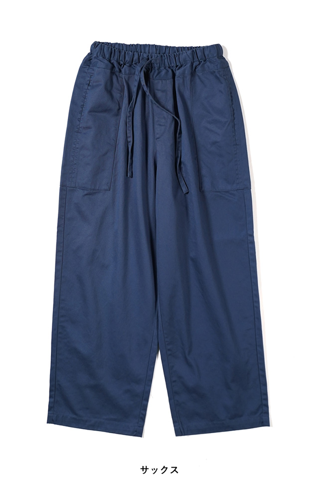 homspun（ホームスパン） 高密度 ウェポン ひもワイドパンツ 3357