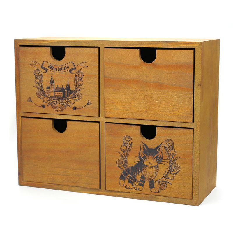 木製ミニ引き出し シギショアラ わちふぃーるどダヤン/ダヤン : わちふ