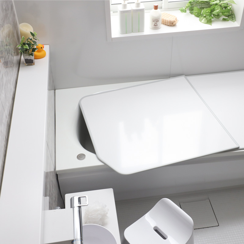 東プレ 特典付 防カビ アルミ 組み合わせ風呂ふた [実寸 755×1540mm 2