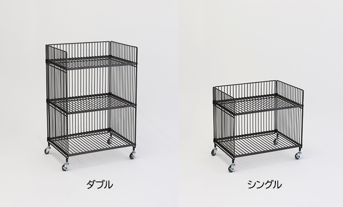 ワゴン ラック 棚 キッチンワゴン キャスター付き 幅広 組み立て式