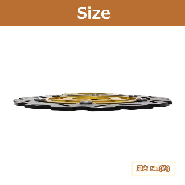 ウェイブ フロント ブレーキ ディスク フローティング ZZR1400 ZX-10R