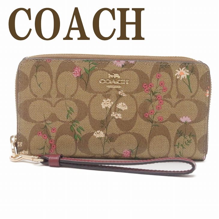 COACH（コーチ） 【並行輸入品】コーチ 財布 レディース 長財布 花柄