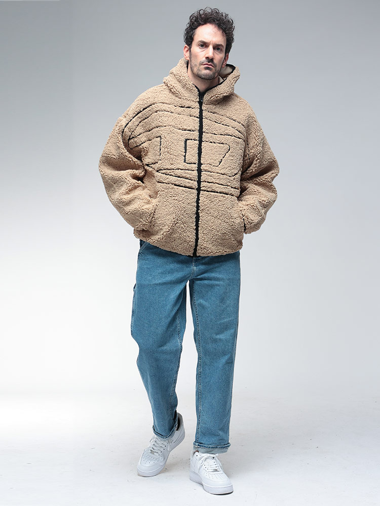 DIESEL（ディーゼル） ブルゾン アウター メガオーバルD フルジップ