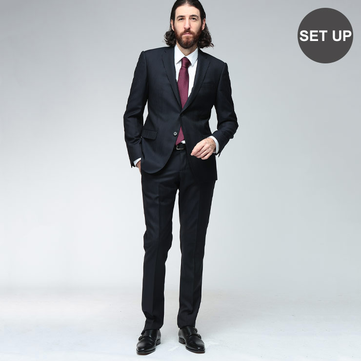 EMPORIO ARMANI エンポリオアルマーニ スーツ セットアップ ヘリンボン