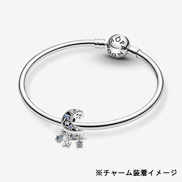 パンドラ チャーム ブレスレット レディース シルバー 月と星 PD-CM
