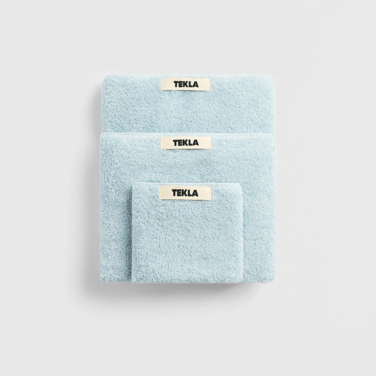 TEKLA（テクラ） 正規販売店 タオル 50×90cm ハンドタオル 無地
