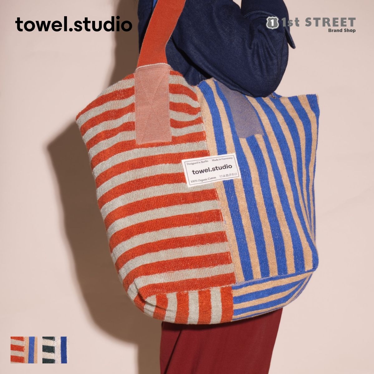 正規販売店 タオルスタジオ towel.studio トートバッグ バッグ ニット