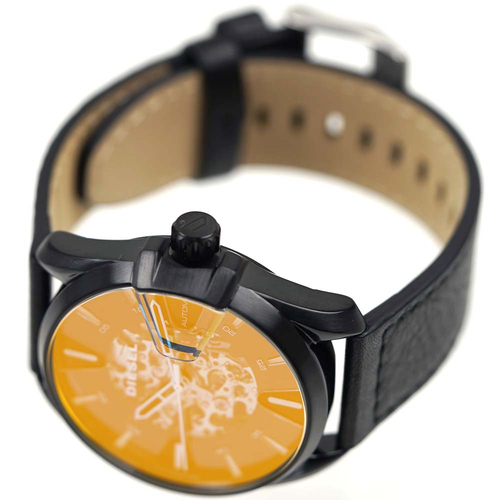 DIESEL（ディーゼル） 並行輸入品 腕時計 メンズ 自動巻き レザー