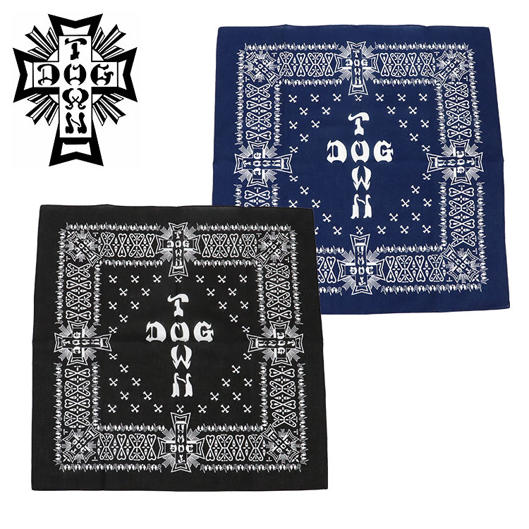 DOGTOWN（ドッグタウン） バンダナ メンズ レディース ブランド クロス