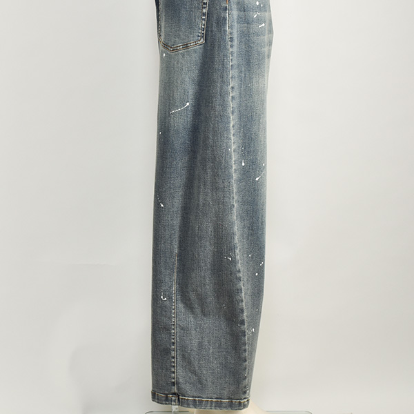 ayane アヤン バレルレッグ ジーンズ ペイント加工 レディース