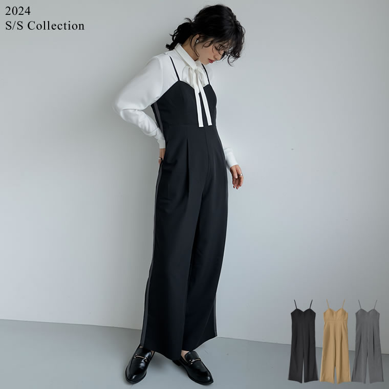 Re:EDIT（リエディ） オールインワン レディース サロペット キャミ