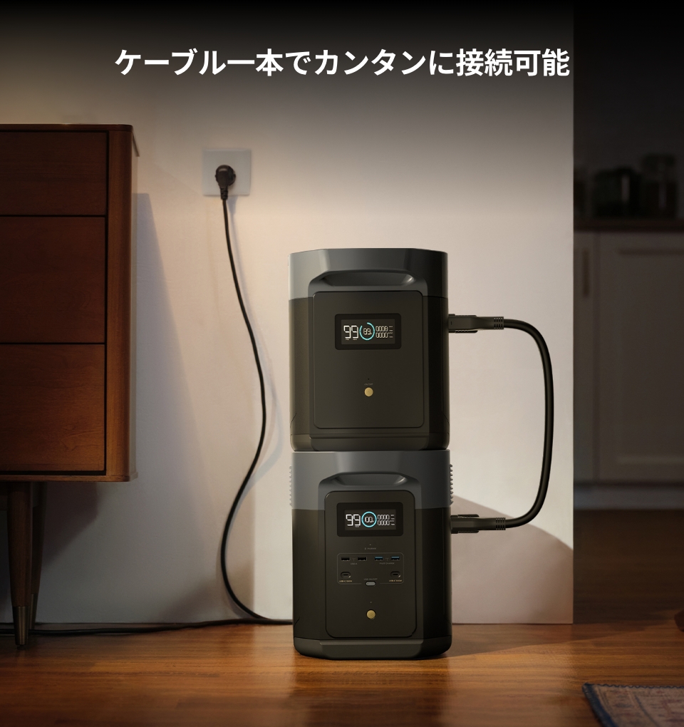 ECOFLOW EcoFlow DELTA 2 Max /DELTA 2 Max S 専用エクストラ