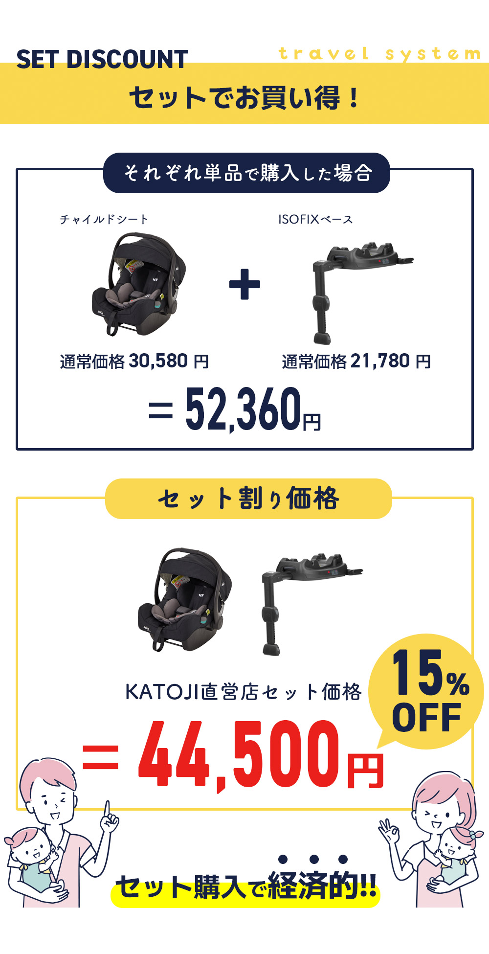 カトージ（KATOJI） チャイルドシート joie ジョイー アイ-ジェム3 +