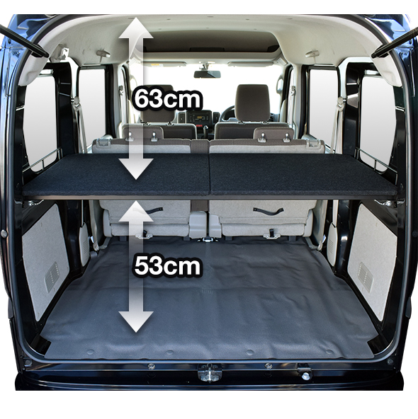 エブリィバンda17v用荷台フレームキット スズキ（SUZUKI） エブリィバン ベッドキット フルサイズ DA17V