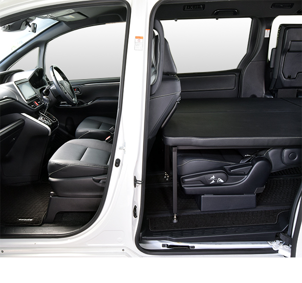 NOAH ノア 80系 m.flat ベッドキット 両側乗車タイプ 7人乗り車専用