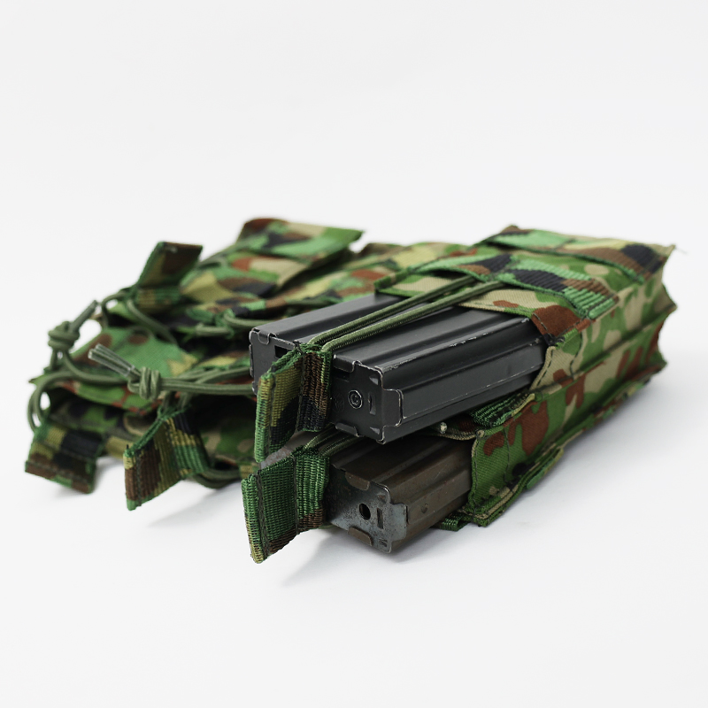 MAXTACS 陸上自衛隊. オープントップ W3連マガジンポーチ[陸自迷彩
