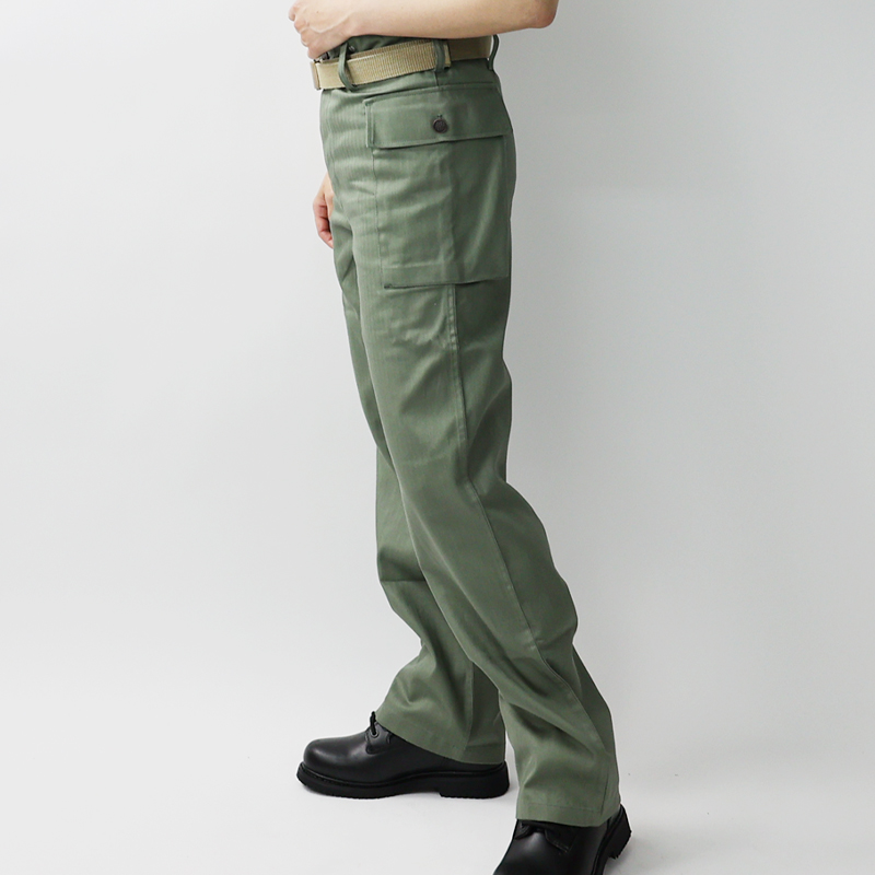アメリカ軍. HBT M43トラウザーズ[復刻品] アメリカ 米軍 US WW2 新品