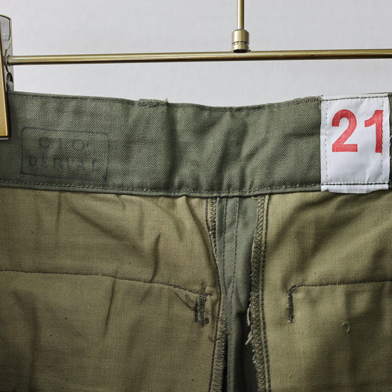 フランス軍. M-47カーゴパンツ[後期型]《実物・新品(未使用品)》 FRA