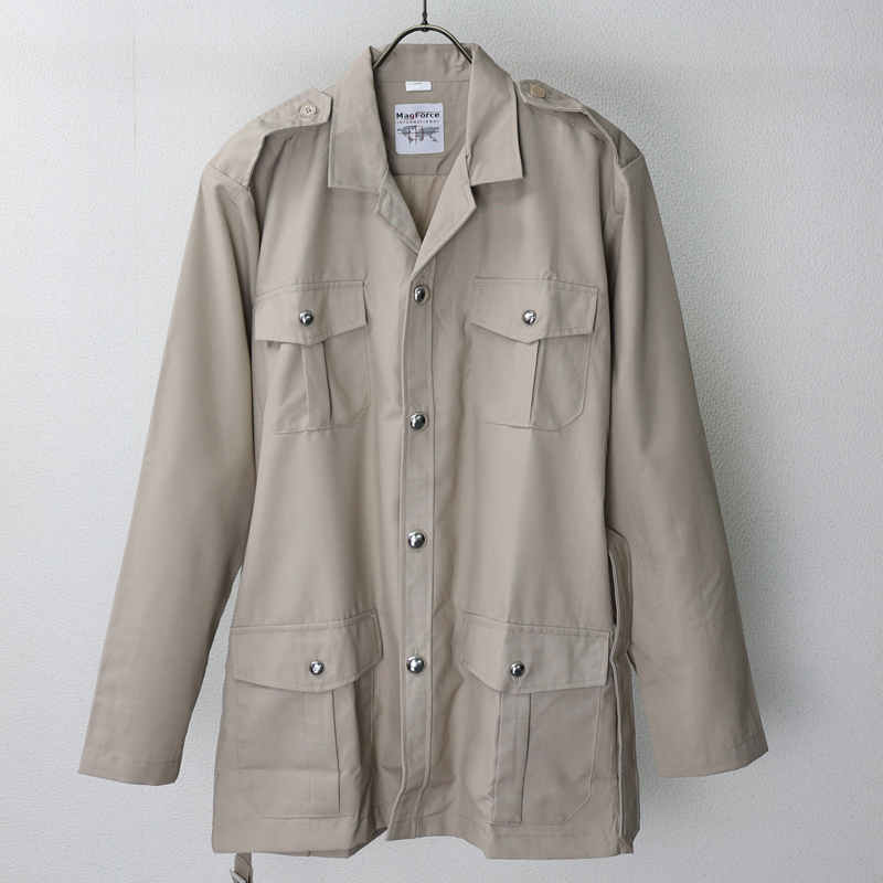 フランス軍. カーキ トロピカルジャケット[長袖] 仏軍 FRA 熱帯