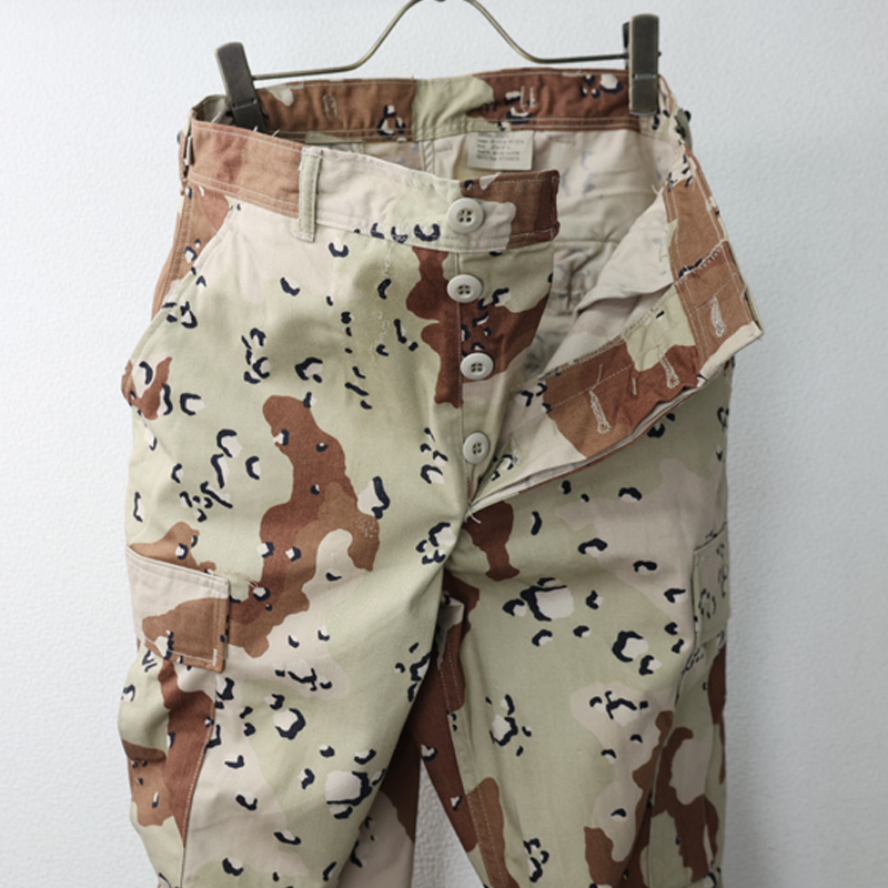 US. BDUパンツ[チョコチップデザート]《実物・USED(極美品)または未