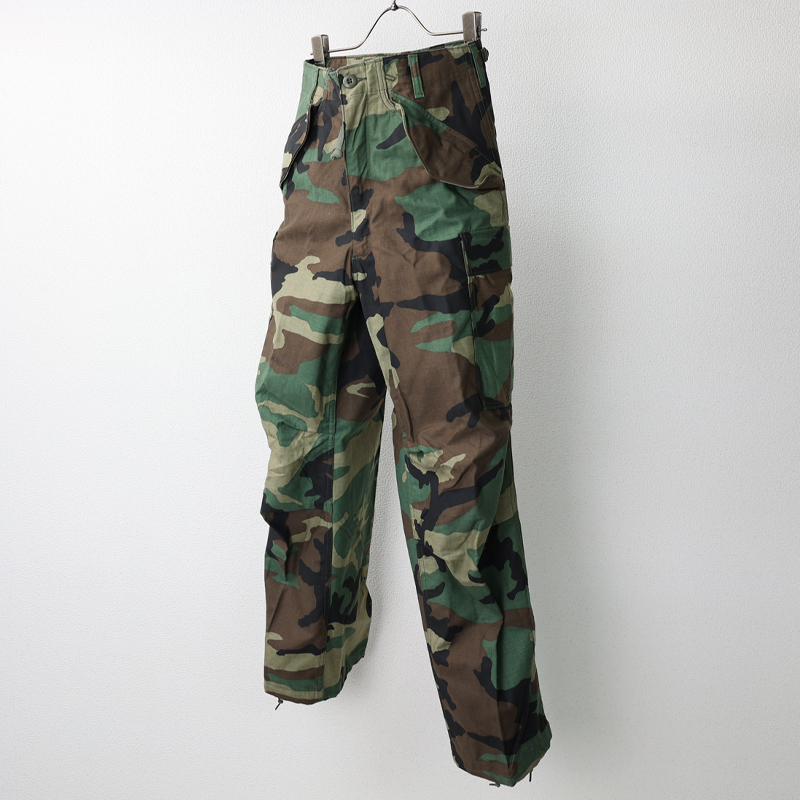 US. M-65 フィールドパンツ[ウッドランドカモ]《実物・新品(未使用品