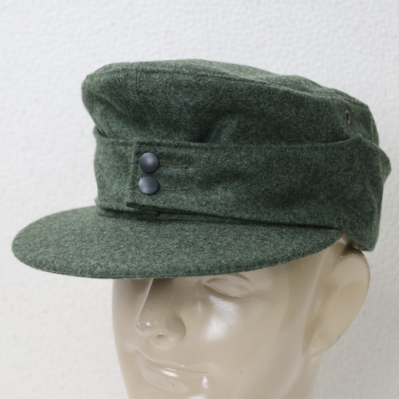 WW2ドイツ軍. EREL M43型兵用規格帽[フィールドグレー]《復刻版