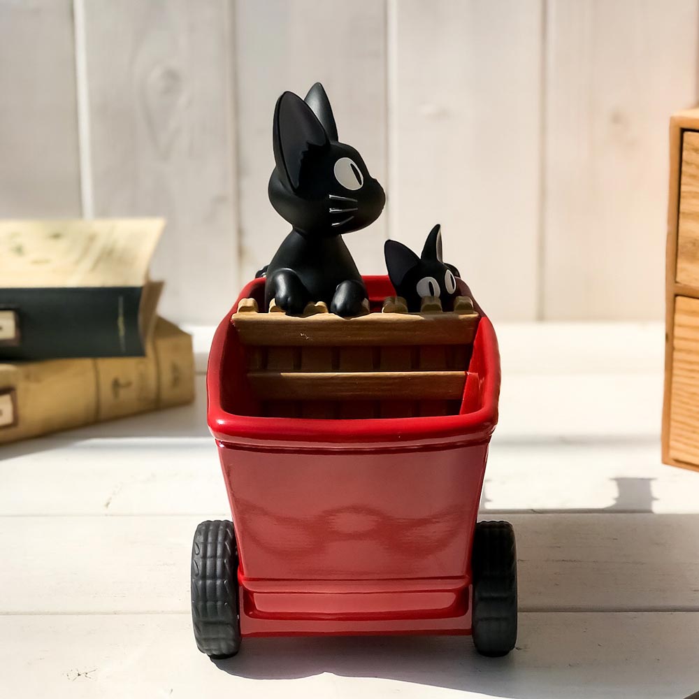 ジブリ プランターカバー 魔女の宅急便 ジジの赤い手押し車 スタジオ