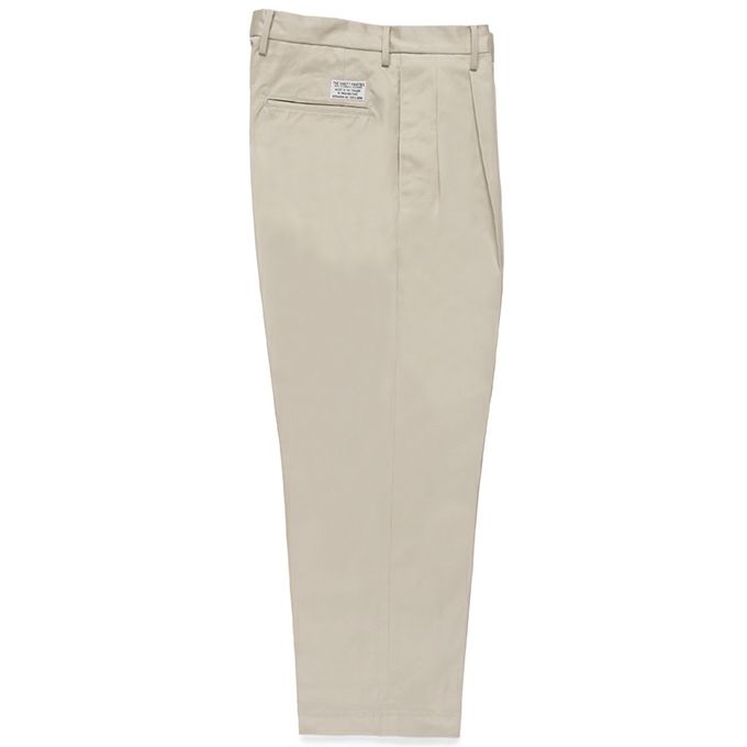 WACKO MARIA DOUBLE PLEATED CHINO TROUSERS | LOCKSTOCK/STLIKE